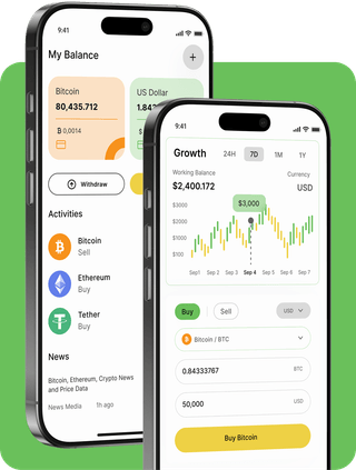 Lande Avoirecto trading platform with live market data
